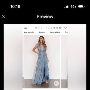 Baltic Born Annika Shimmer Dress